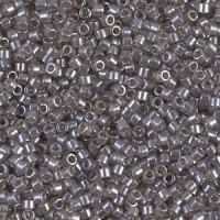 Miyuki delica Beads 11/0 - Transparent taupe luster DB-1486